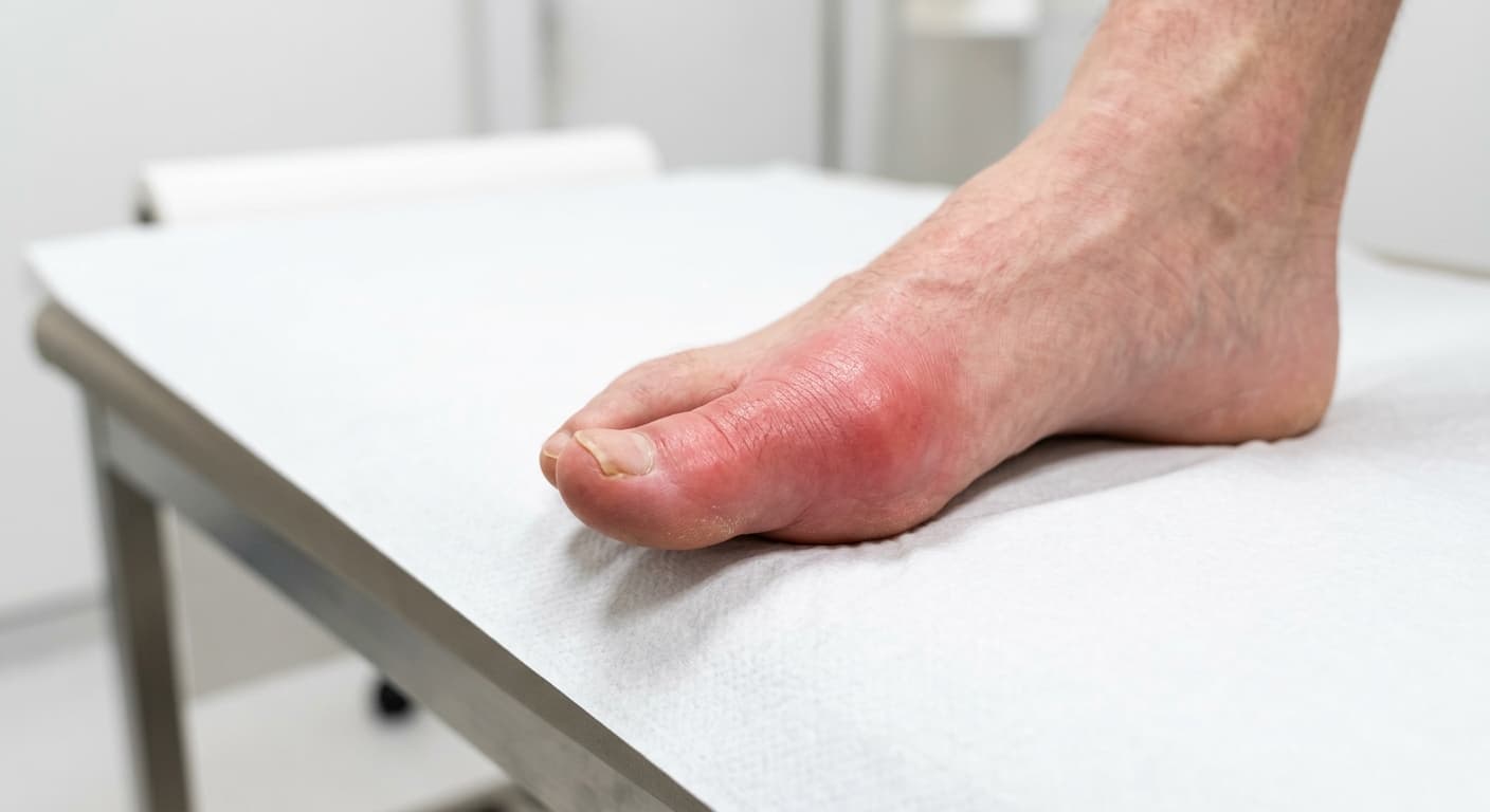 Gout - symptoms, treatment options and when to see an orthopaedic specialist
