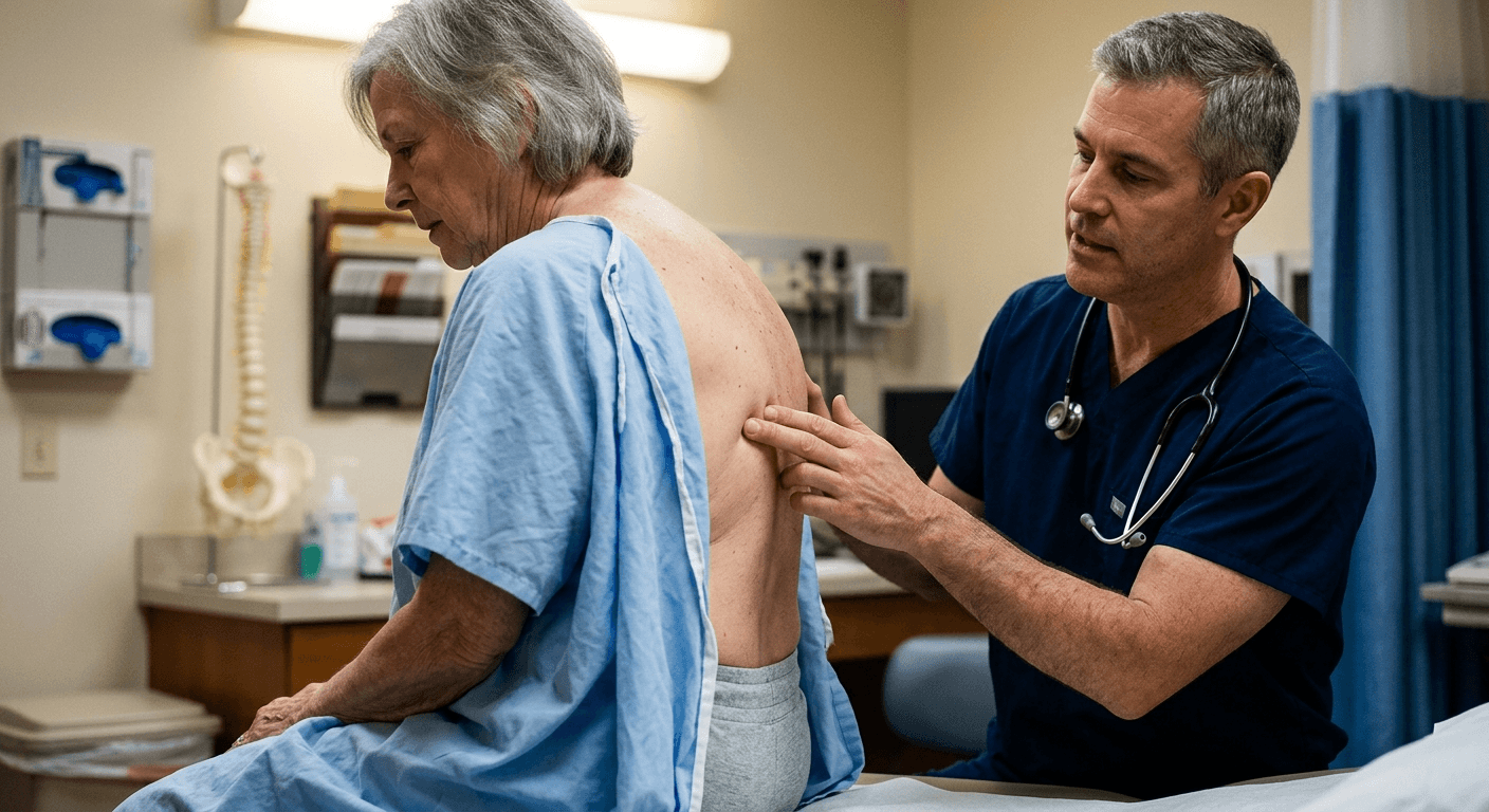 Kyphosis - symptoms, treatment options and when to see an orthopedic specialist