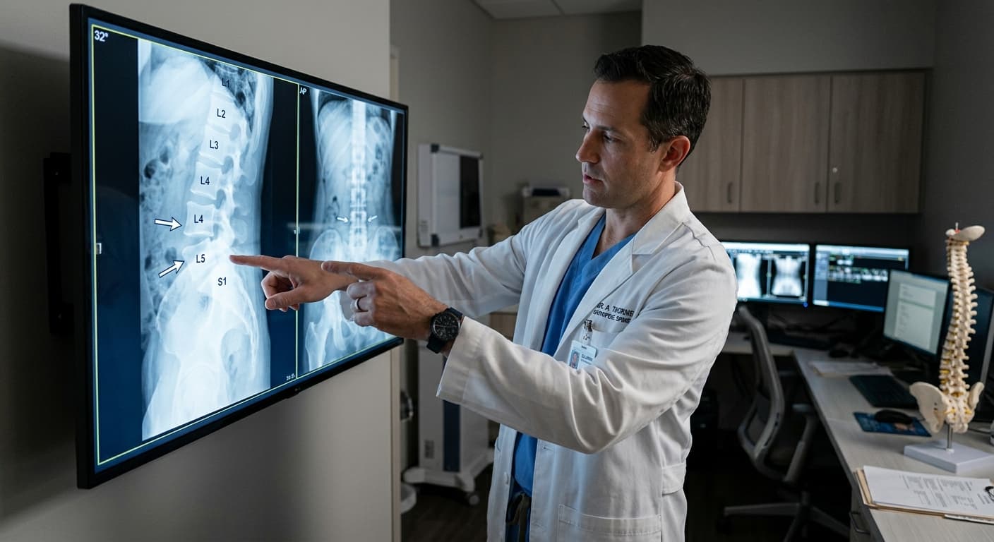 Spondylolisthesis - symptoms, treatment options and when to see an orthopaedic specialist