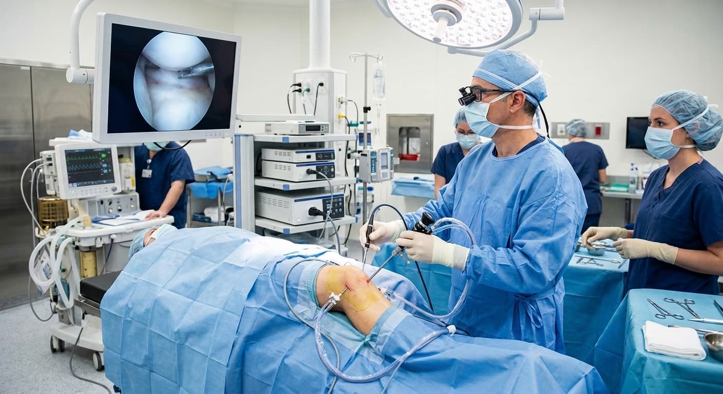 Knee Arthroscopy surgery - orthopaedic procedure overview and what to expect